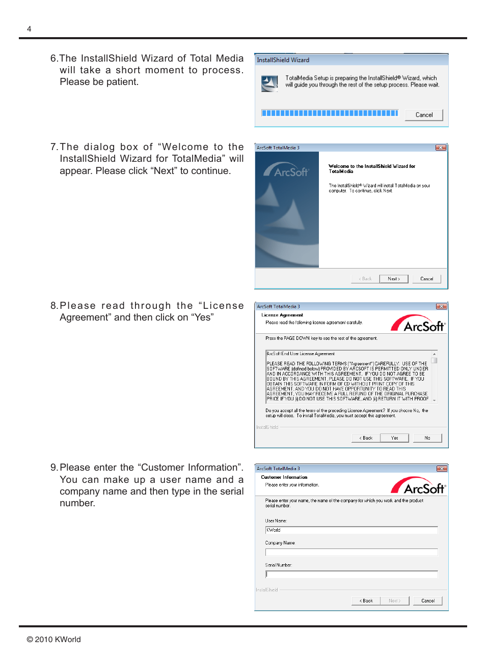 KWorld UB435-Q User Manual | Page 4 / 7