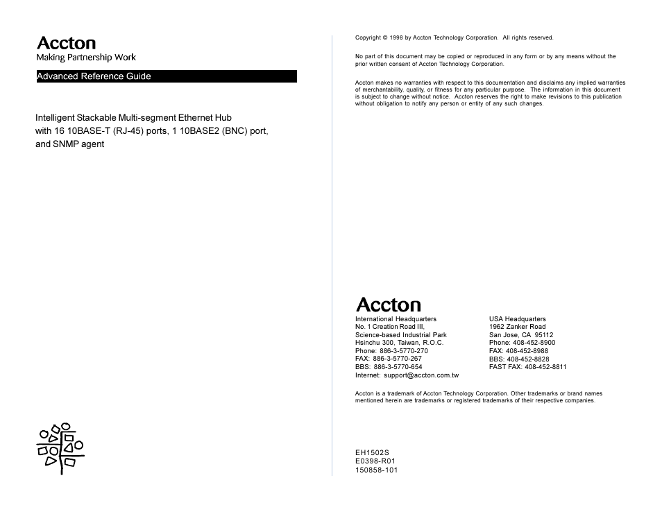 Etherhub-16mi | Accton Technology EtherHub-16mi + User Manual | Page 2 / 9