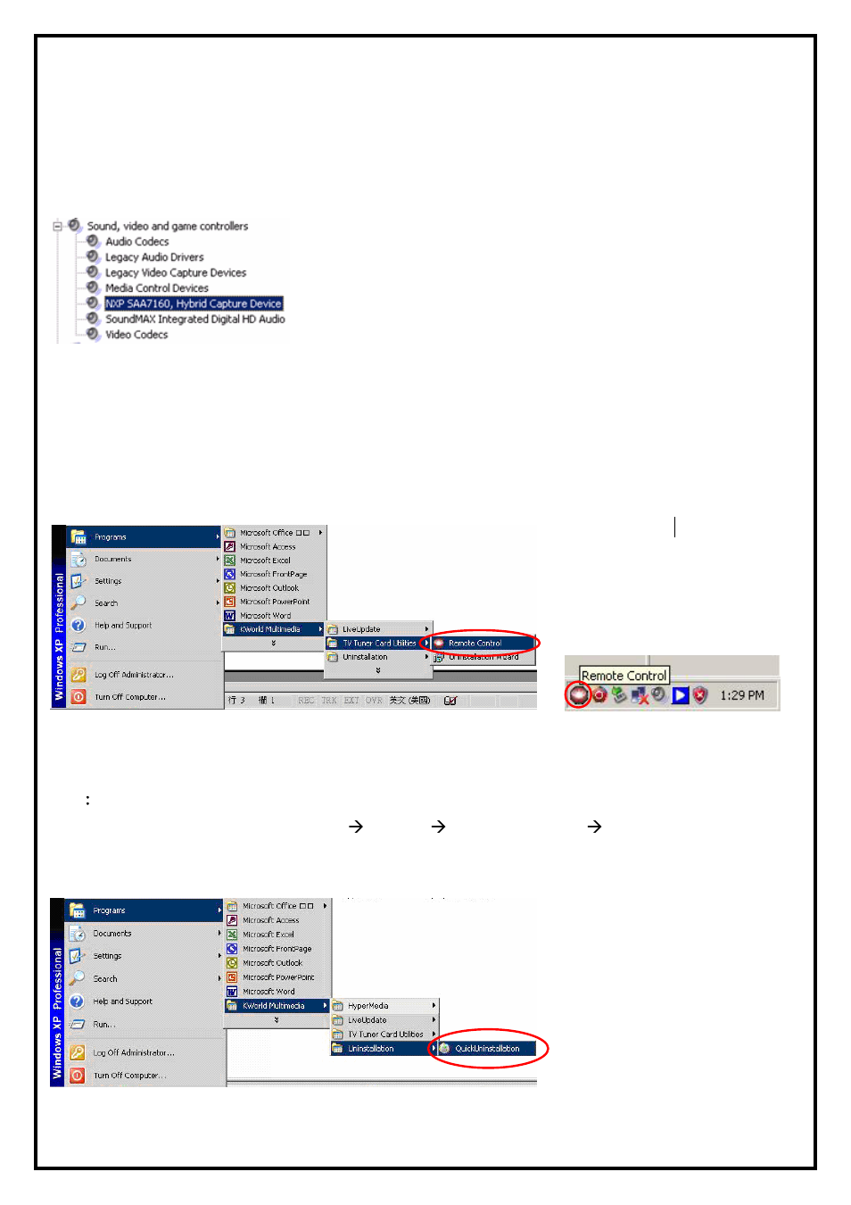 Chapter 4 : faq, 2 how to check if the remote control can work fine | KWorld PE360-A User Manual | Page 7 / 9