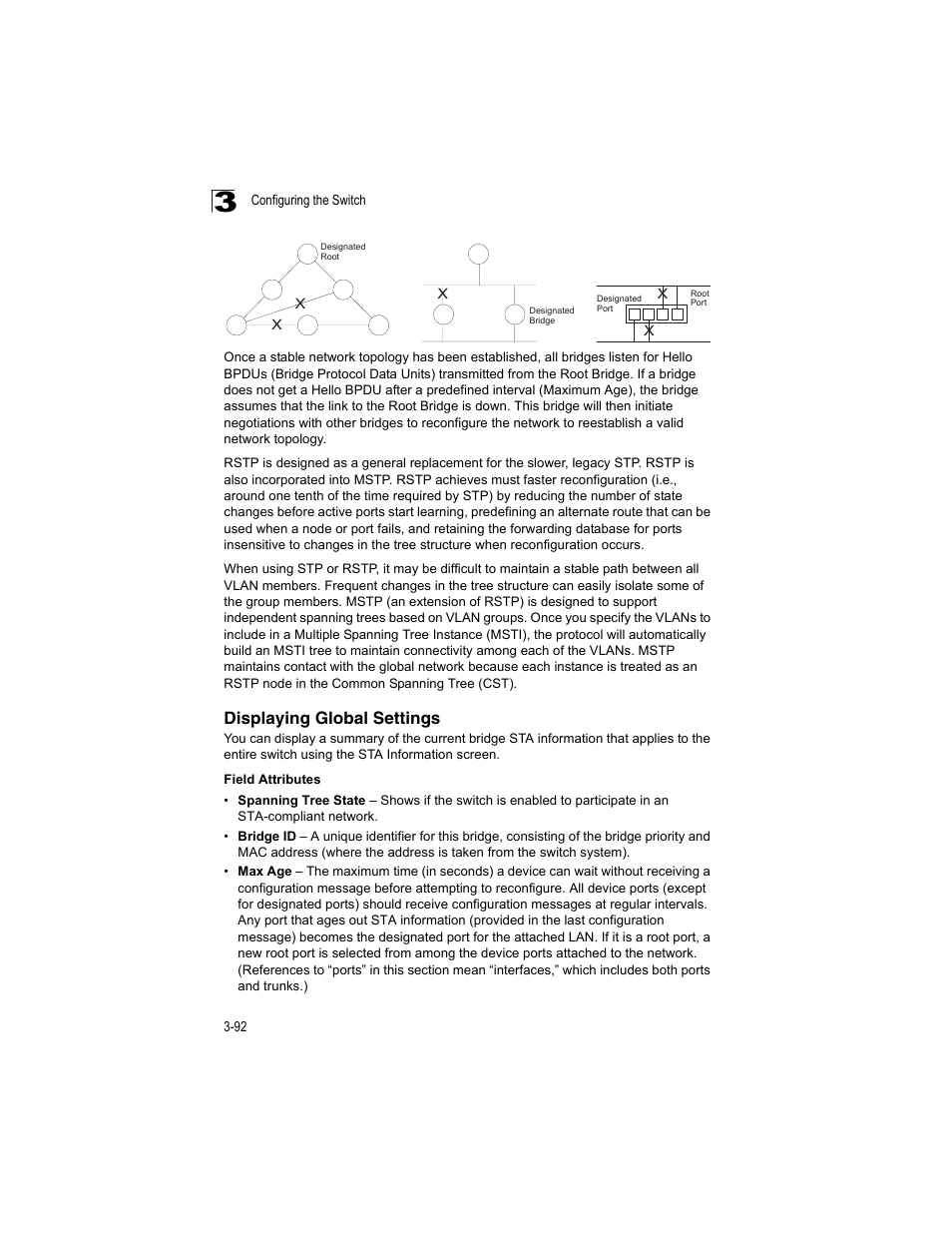 Displaying global settings | Accton Technology ES4512C User Manual | Page 130 / 426