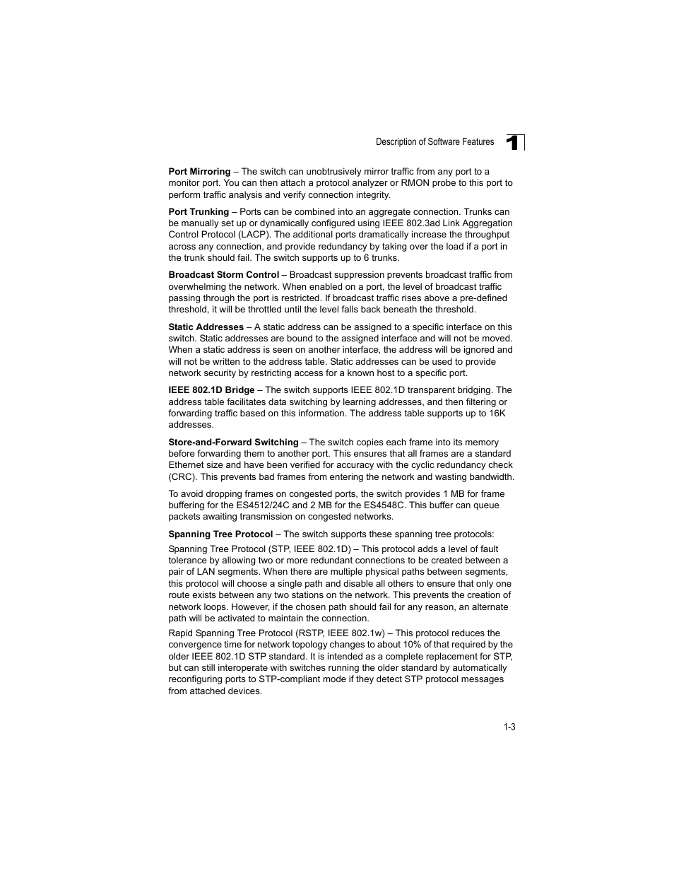 Accton Technology ES4512C User Manual | Page 25 / 426