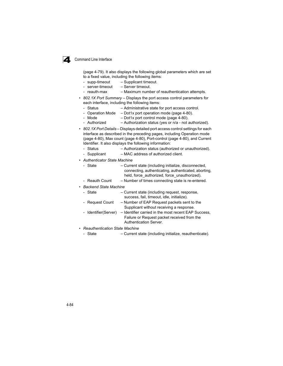 Accton Technology ES4512C User Manual | Page 274 / 426