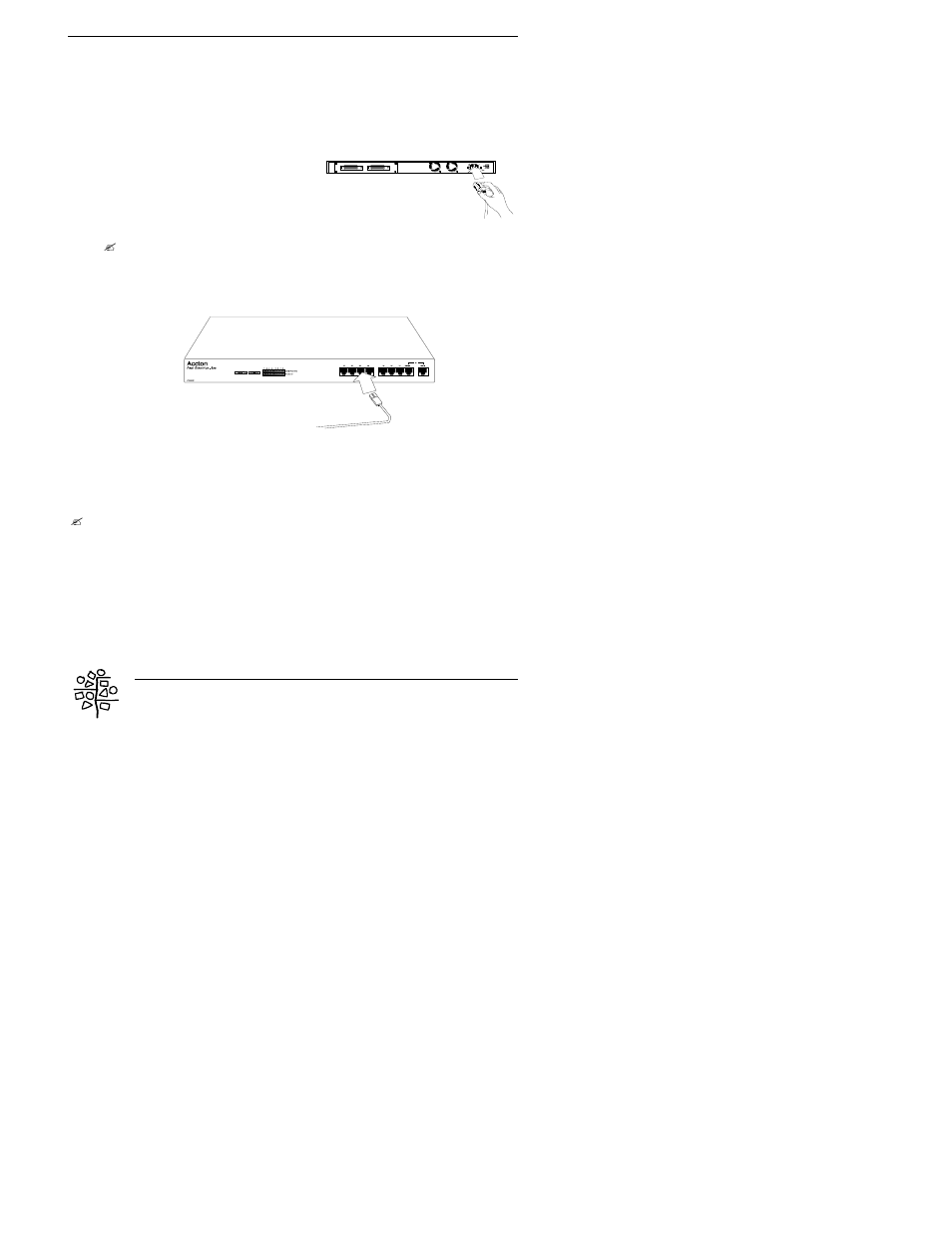 Hardware installation | Accton Technology 12se User Manual | Page 9 / 21