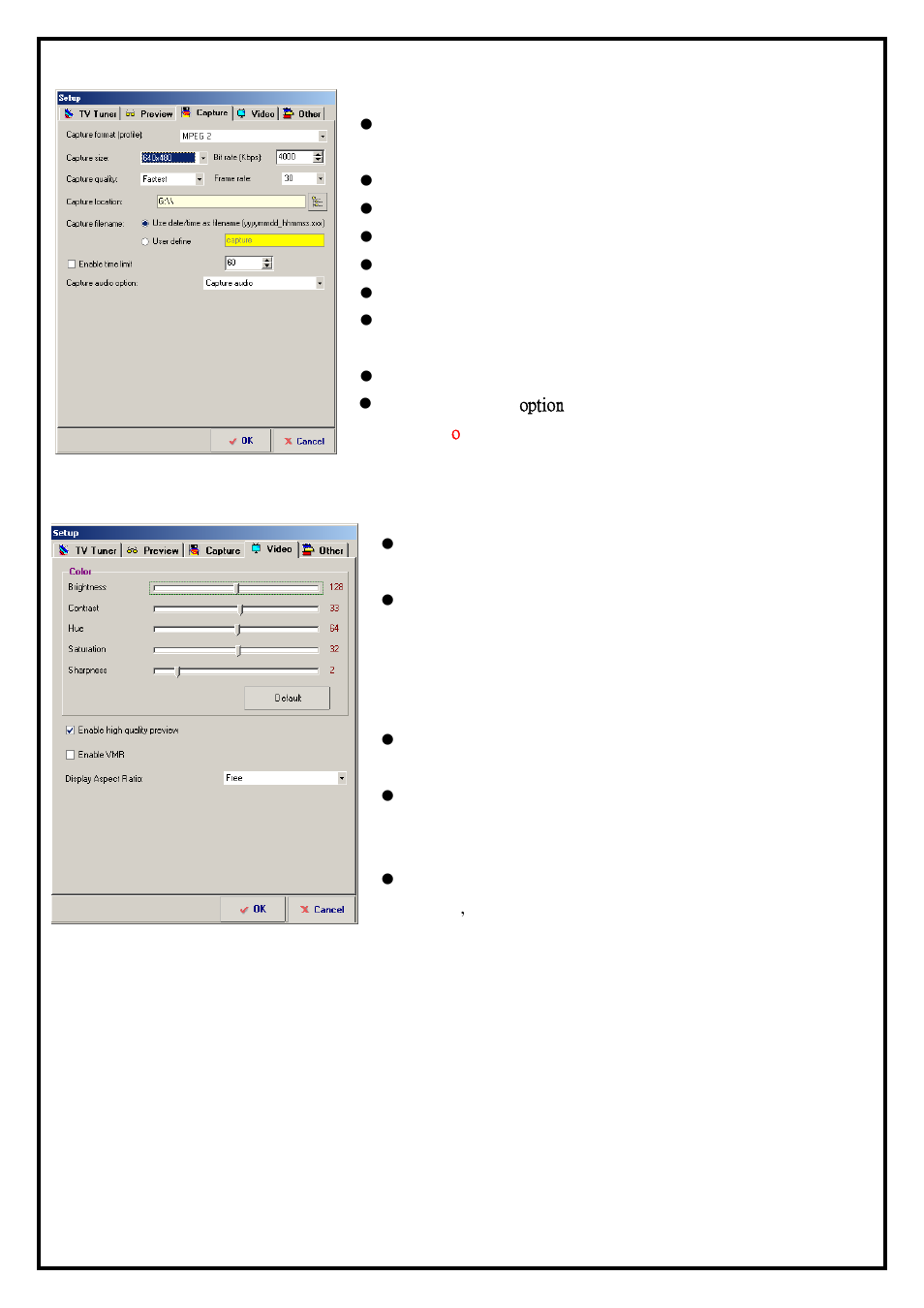 3 capture, 4 video setup | KWorld HyperMedia Center V3-5 User Manual | Page 10 / 24