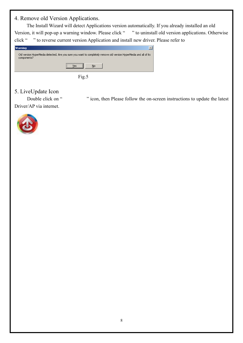 KWorld KW-DVBT 325U User Manual | Page 8 / 8