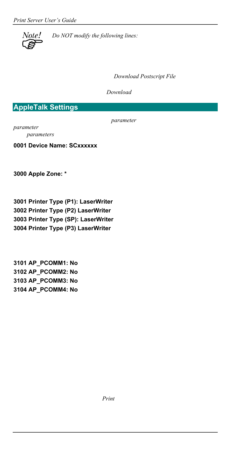 Appletalk settings | Accton Technology EN2024-6 User Manual | Page 14 / 121