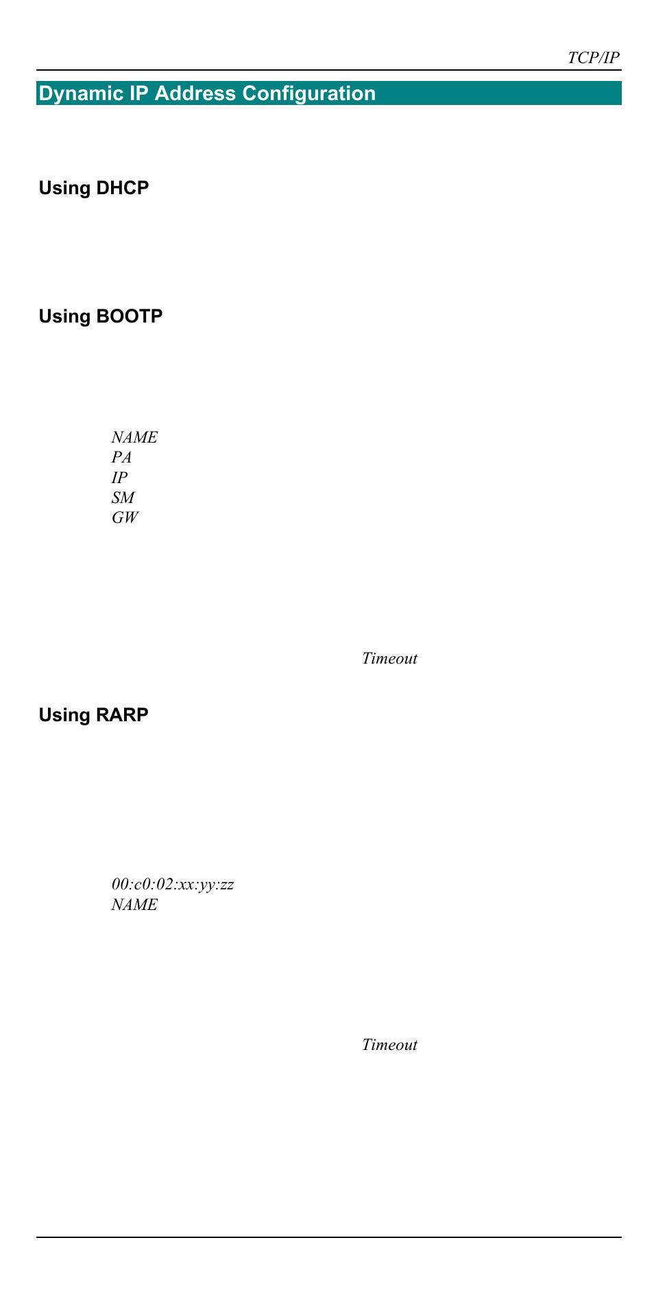 Dynamic ip address configuration | Accton Technology EN2024-6 User Manual | Page 35 / 121