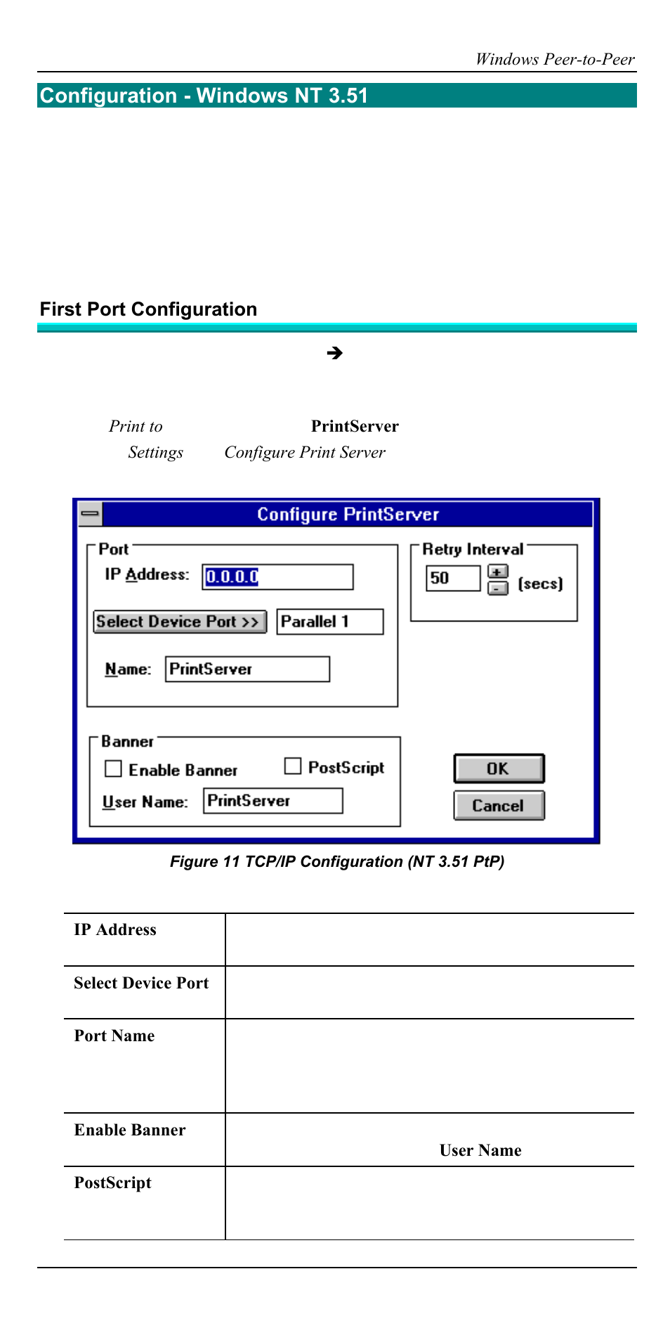 Configuration - windows nt 3.51 | Accton Technology EN2024-6 User Manual | Page 61 / 121