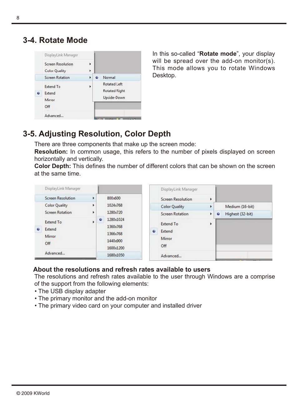 KWorld UD160 User Manual | Page 8 / 14