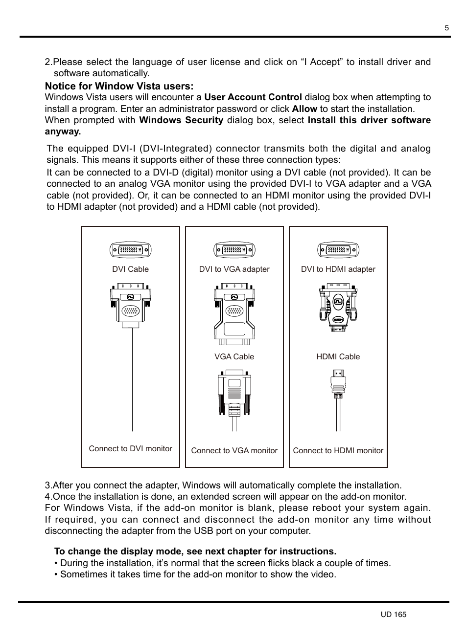 KWorld UD165 User Manual | Page 5 / 14