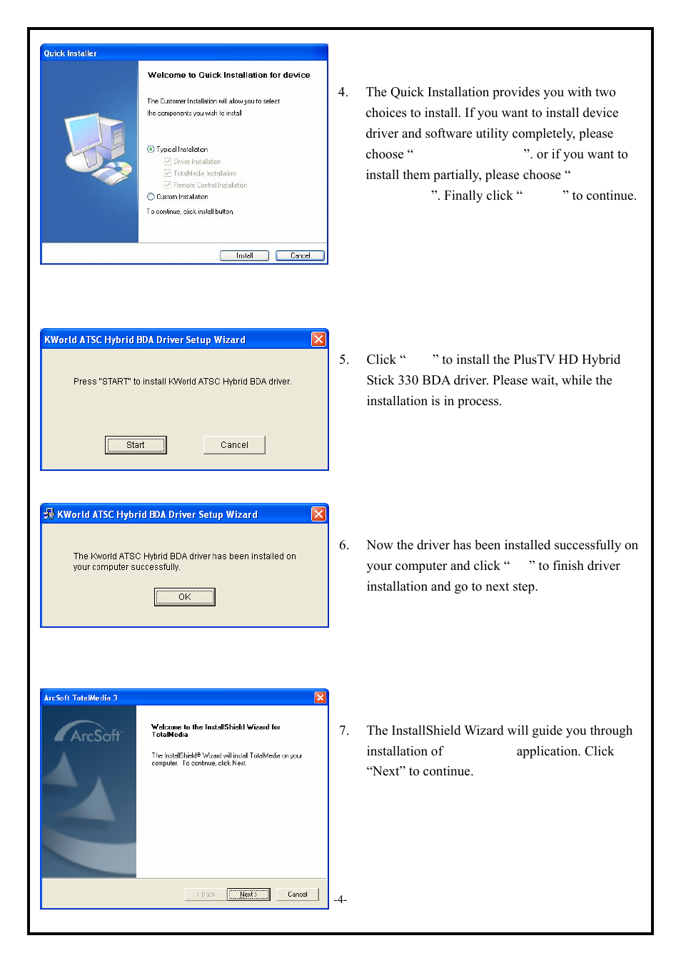 KWorld ATSC 330U User Manual | Page 4 / 10