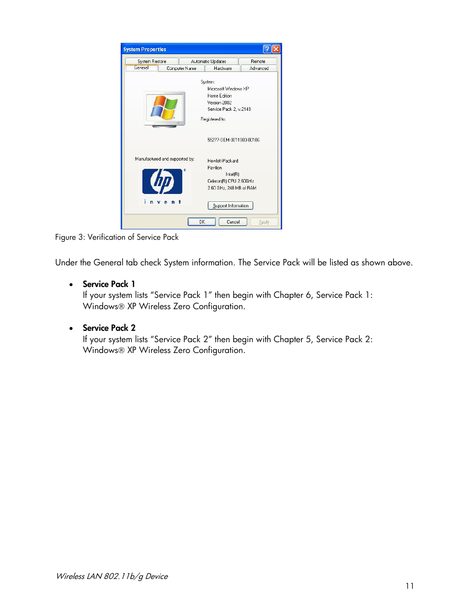Accton Technology Wireless LAN 802.11b/g Device WN4201B User Manual | Page 11 / 97