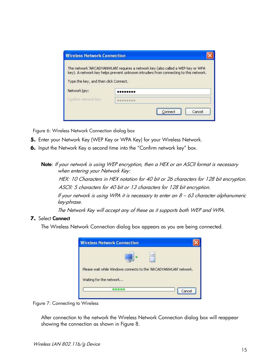 Accton Technology Wireless LAN 802.11b/g Device WN4201B User Manual | Page 15 / 97