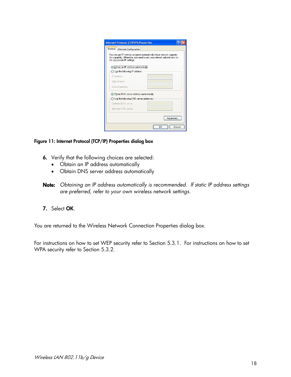 Accton Technology Wireless LAN 802.11b/g Device WN4201B User Manual | Page 18 / 97