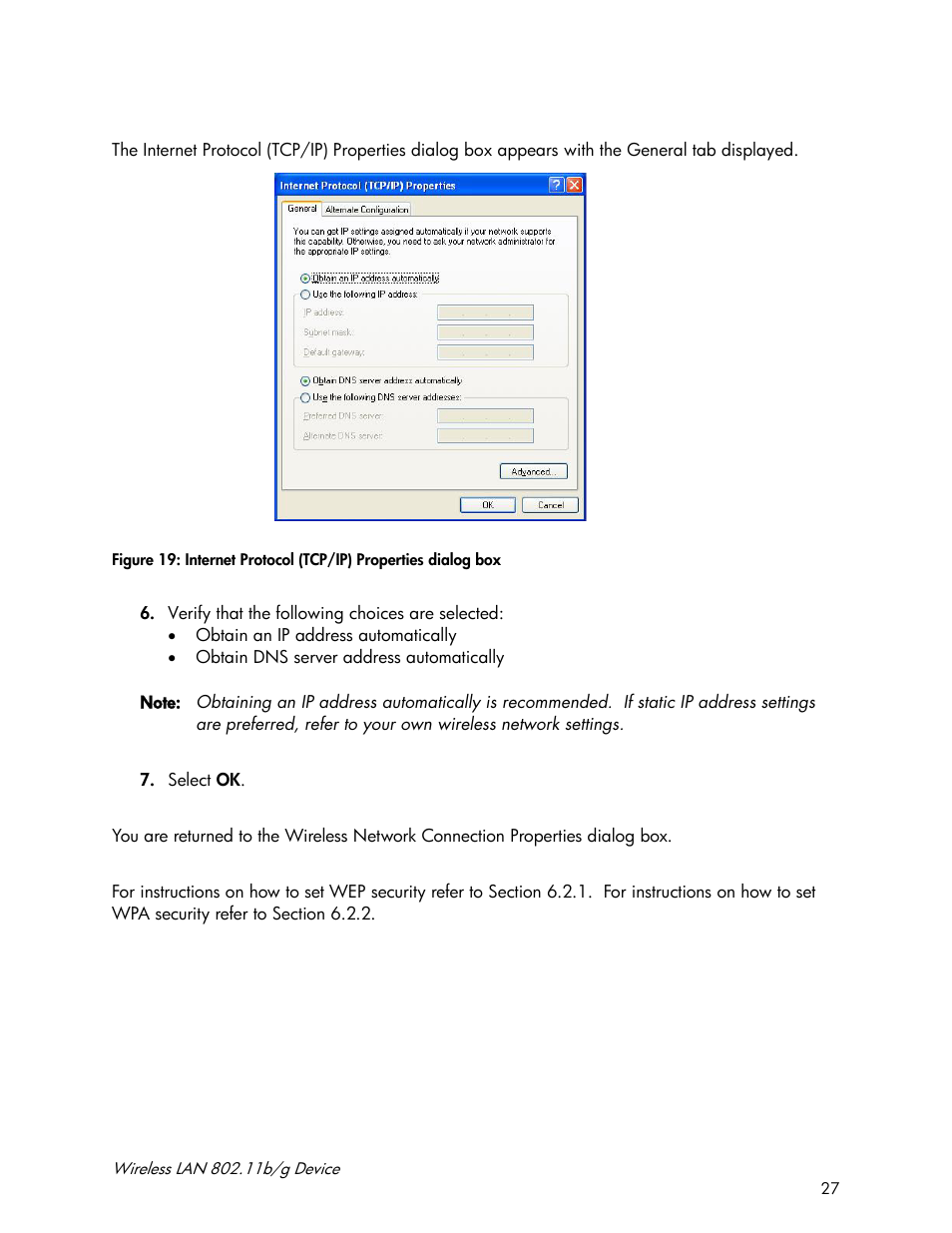 Accton Technology Wireless LAN 802.11b/g Device WN4201B User Manual | Page 27 / 97