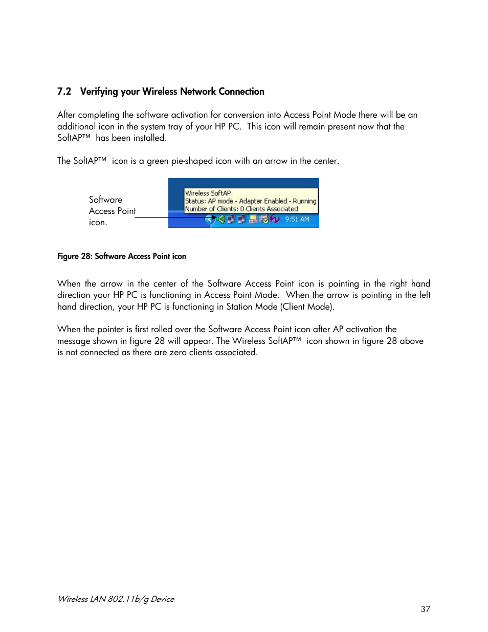 Accton Technology Wireless LAN 802.11b/g Device WN4201B User Manual | Page 37 / 97