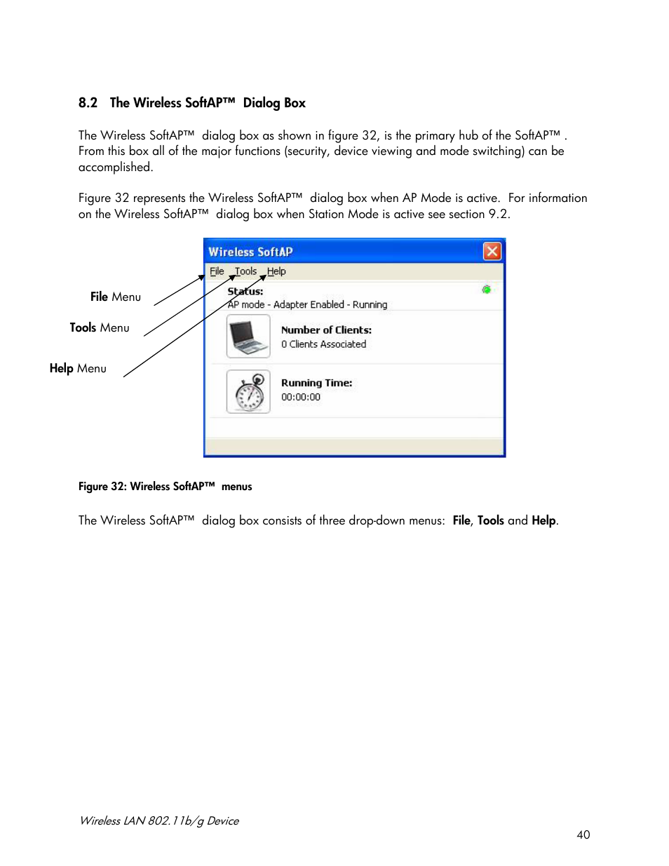 Accton Technology Wireless LAN 802.11b/g Device WN4201B User Manual | Page 40 / 97