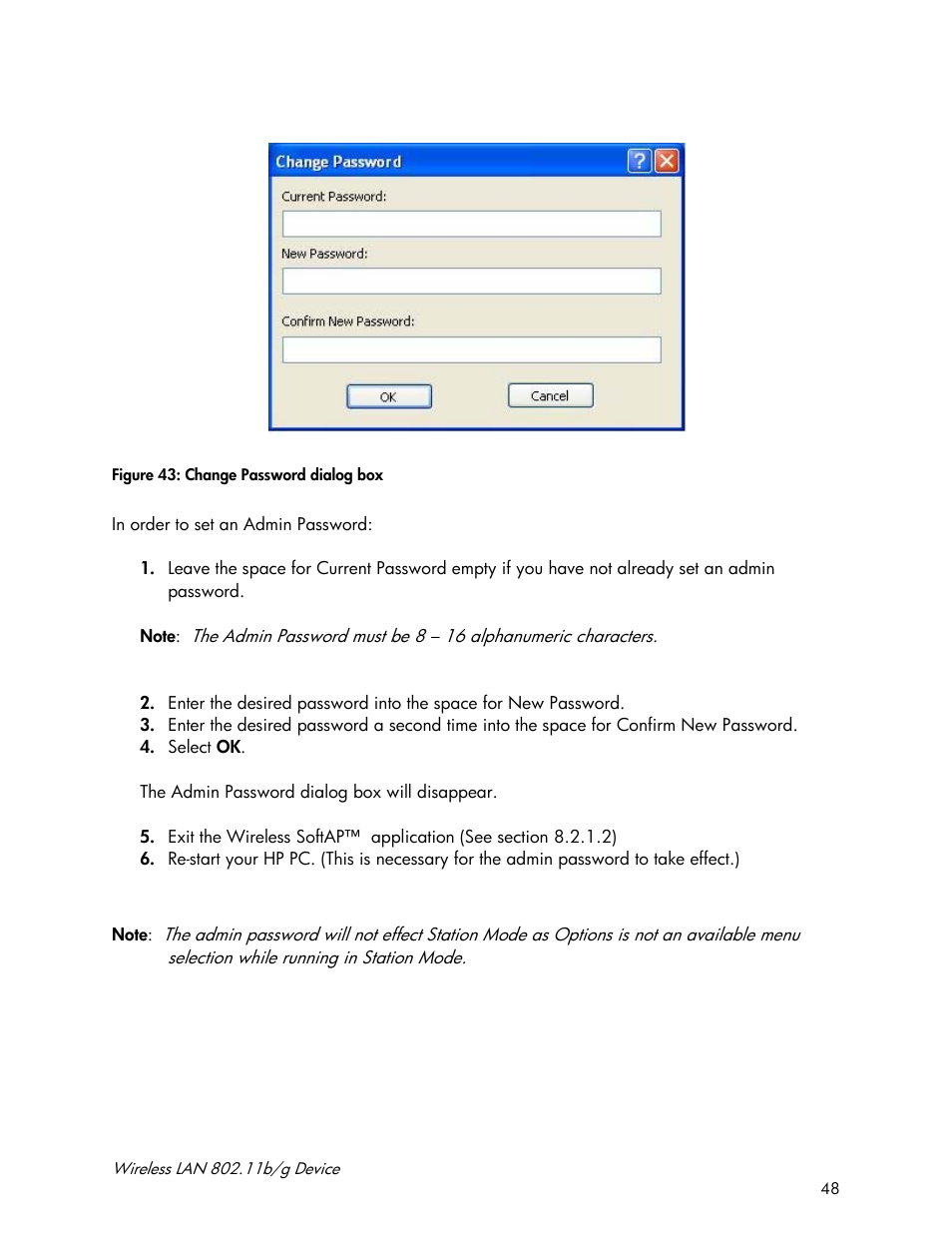 Accton Technology Wireless LAN 802.11b/g Device WN4201B User Manual | Page 48 / 97