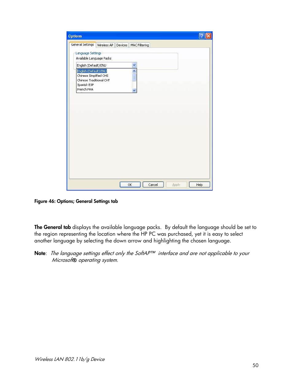 Accton Technology Wireless LAN 802.11b/g Device WN4201B User Manual | Page 50 / 97