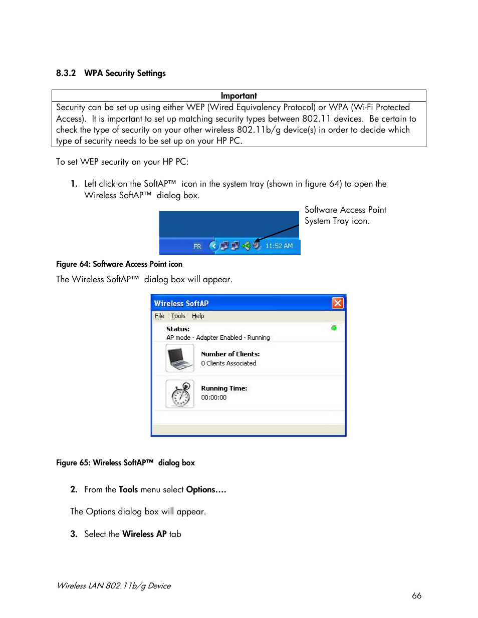 Accton Technology Wireless LAN 802.11b/g Device WN4201B User Manual | Page 66 / 97