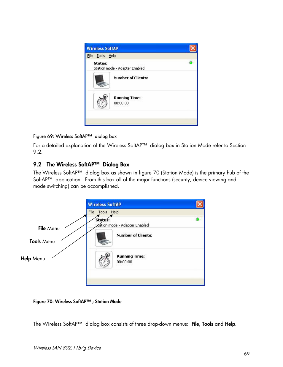 Accton Technology Wireless LAN 802.11b/g Device WN4201B User Manual | Page 69 / 97