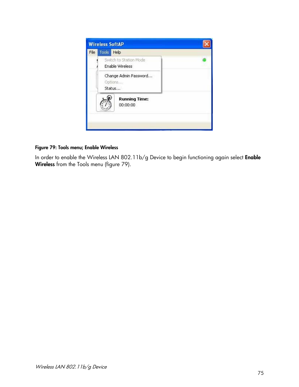 Accton Technology Wireless LAN 802.11b/g Device WN4201B User Manual | Page 75 / 97