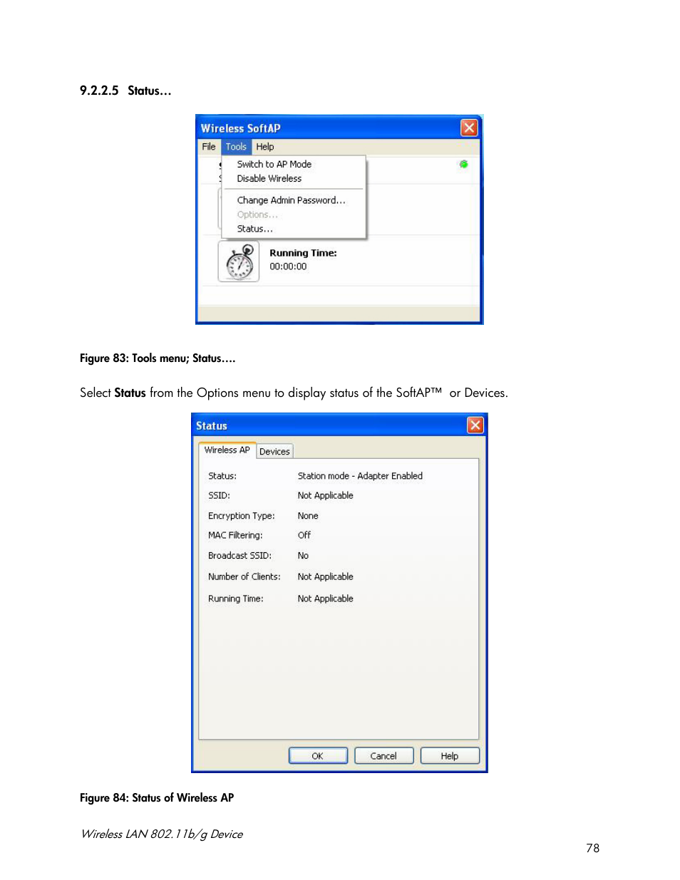 Accton Technology Wireless LAN 802.11b/g Device WN4201B User Manual | Page 78 / 97