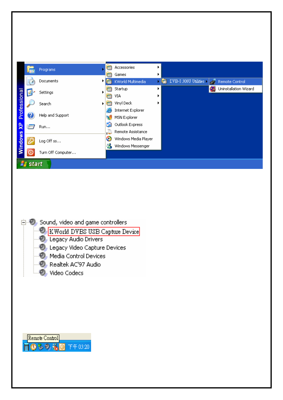 Chapter 5 : faq, 1 how to reset the tv system, 3 how to check if the remote control can work fine | KWorld DVB-S 300U User Manual | Page 10 / 11