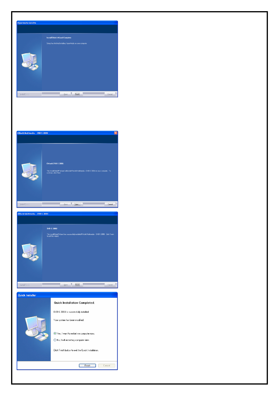3 the remote installation of dvb-s 300u | KWorld DVB-S 300U User Manual | Page 6 / 11