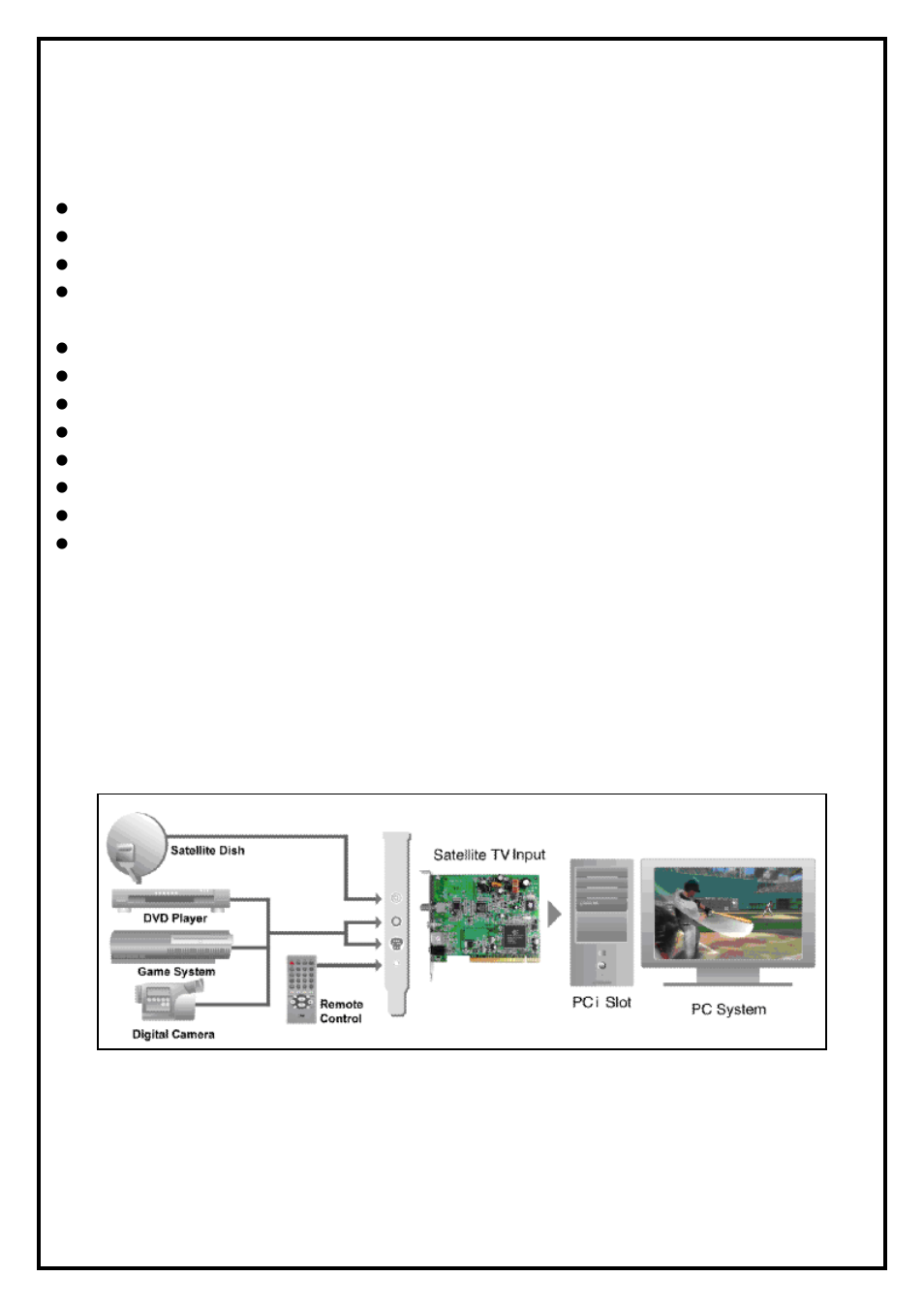 1 package contents, 2 system requirements, 3 hardware installation | KWorld VS-DVB-S 100/IS User Manual | Page 2 / 7