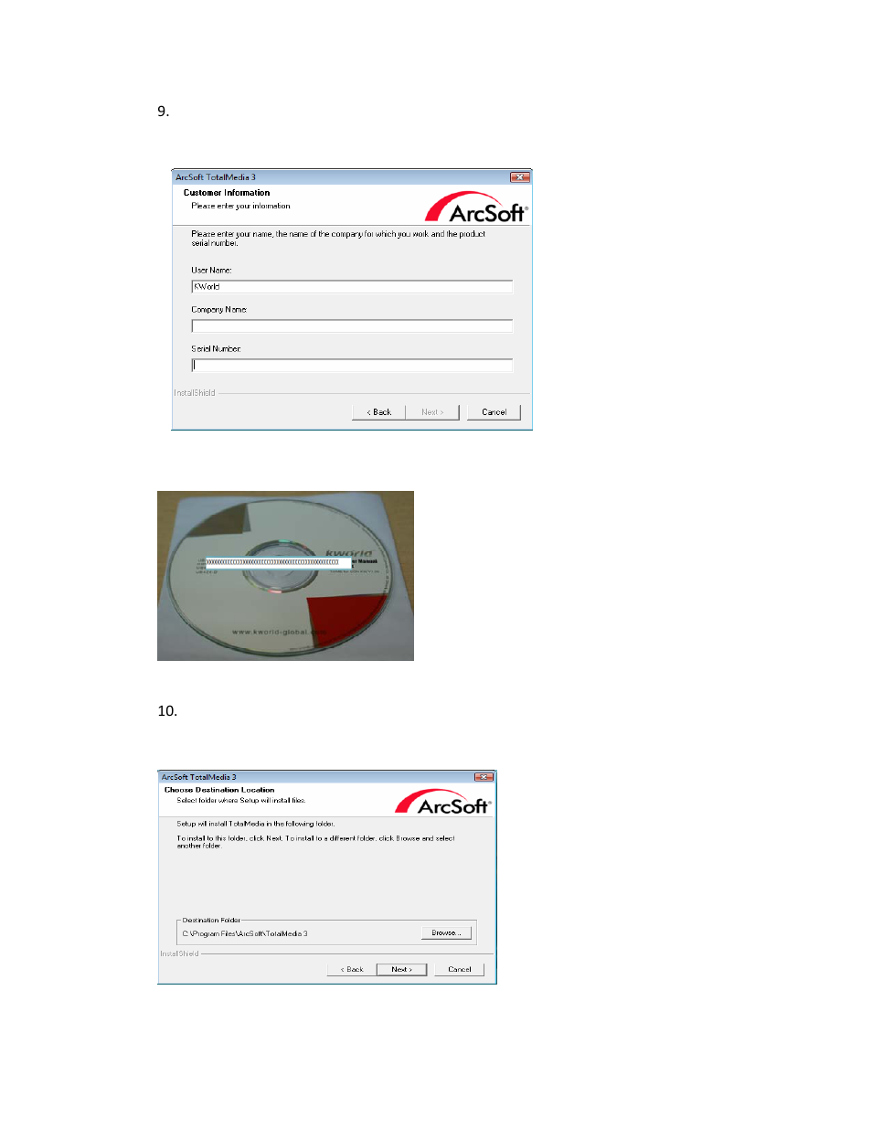 KWorld PC135-AF User Manual | Page 6 / 9