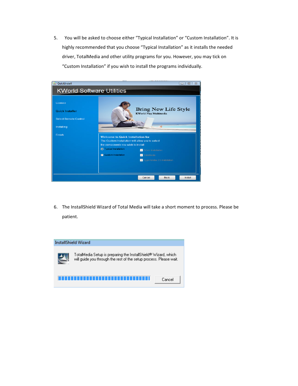 KWorld UB430-AF User Manual | Page 5 / 10