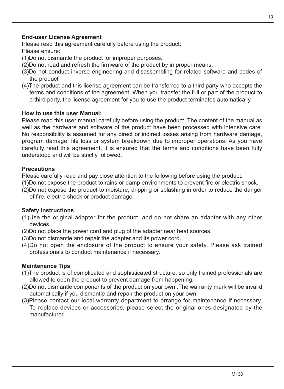 KWorld M130 User Manual | Page 14 / 16