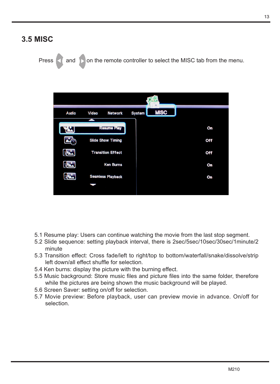 5 misc | KWorld M210 User Manual | Page 14 / 38