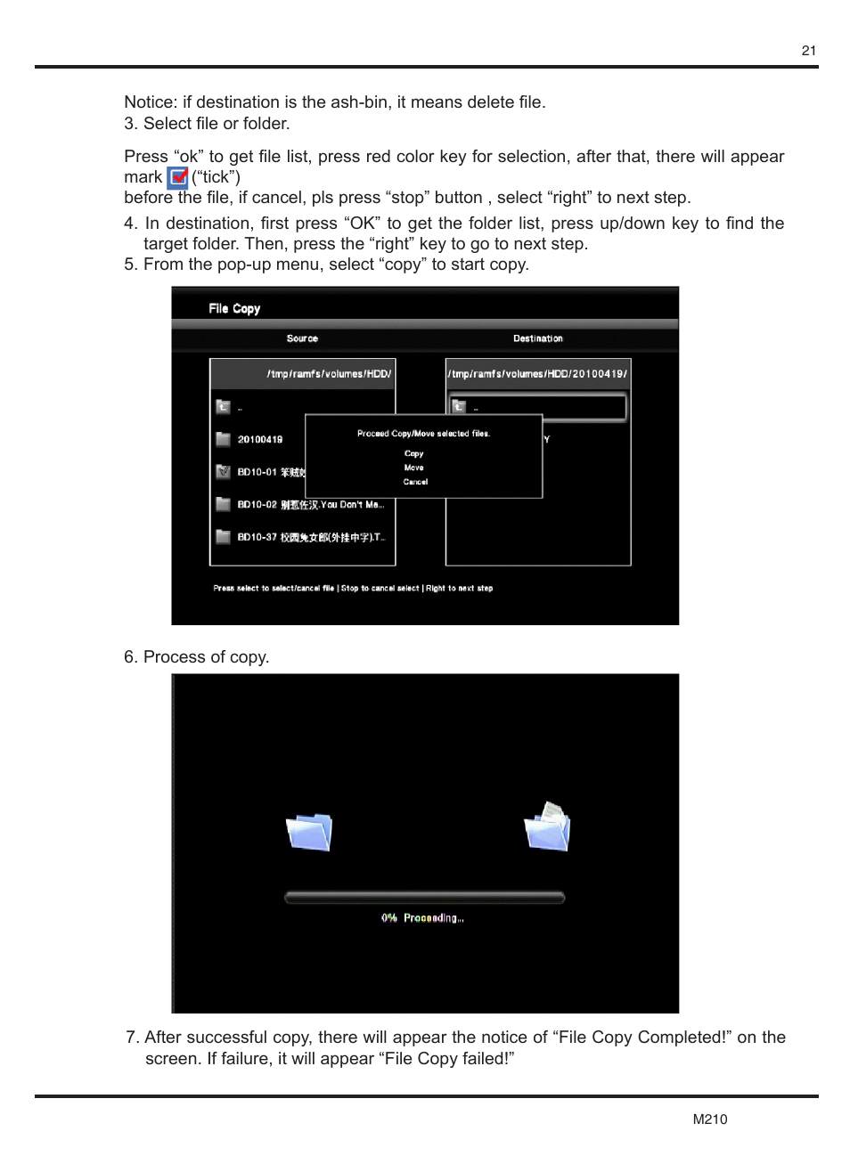 KWorld M210 User Manual | Page 22 / 38