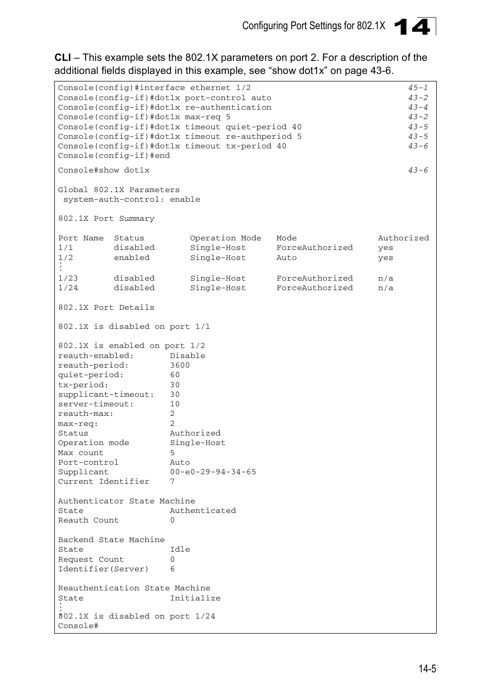 Accton Technology Direk Tronik ES4524D User Manual | Page 139 / 588