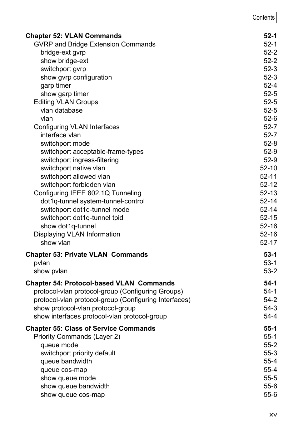 Accton Technology Direk Tronik ES4524D User Manual | Page 15 / 588