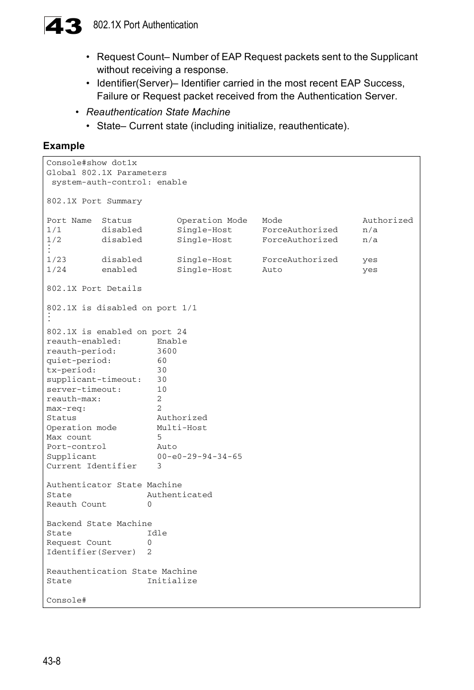 Accton Technology Direk Tronik ES4524D User Manual | Page 388 / 588
