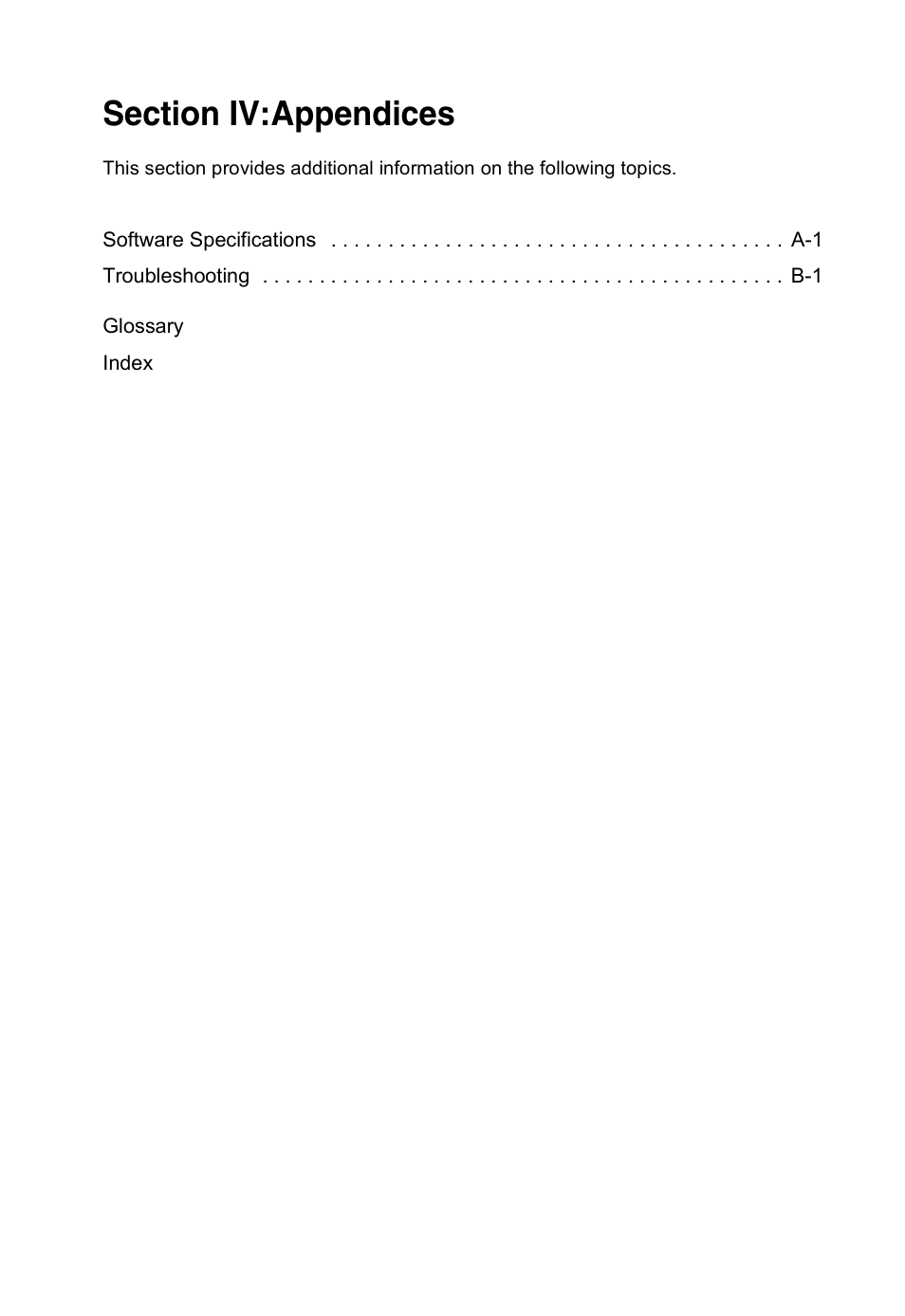 Section iv: appendices | Accton Technology Direk Tronik ES4524D User Manual | Page 567 / 588