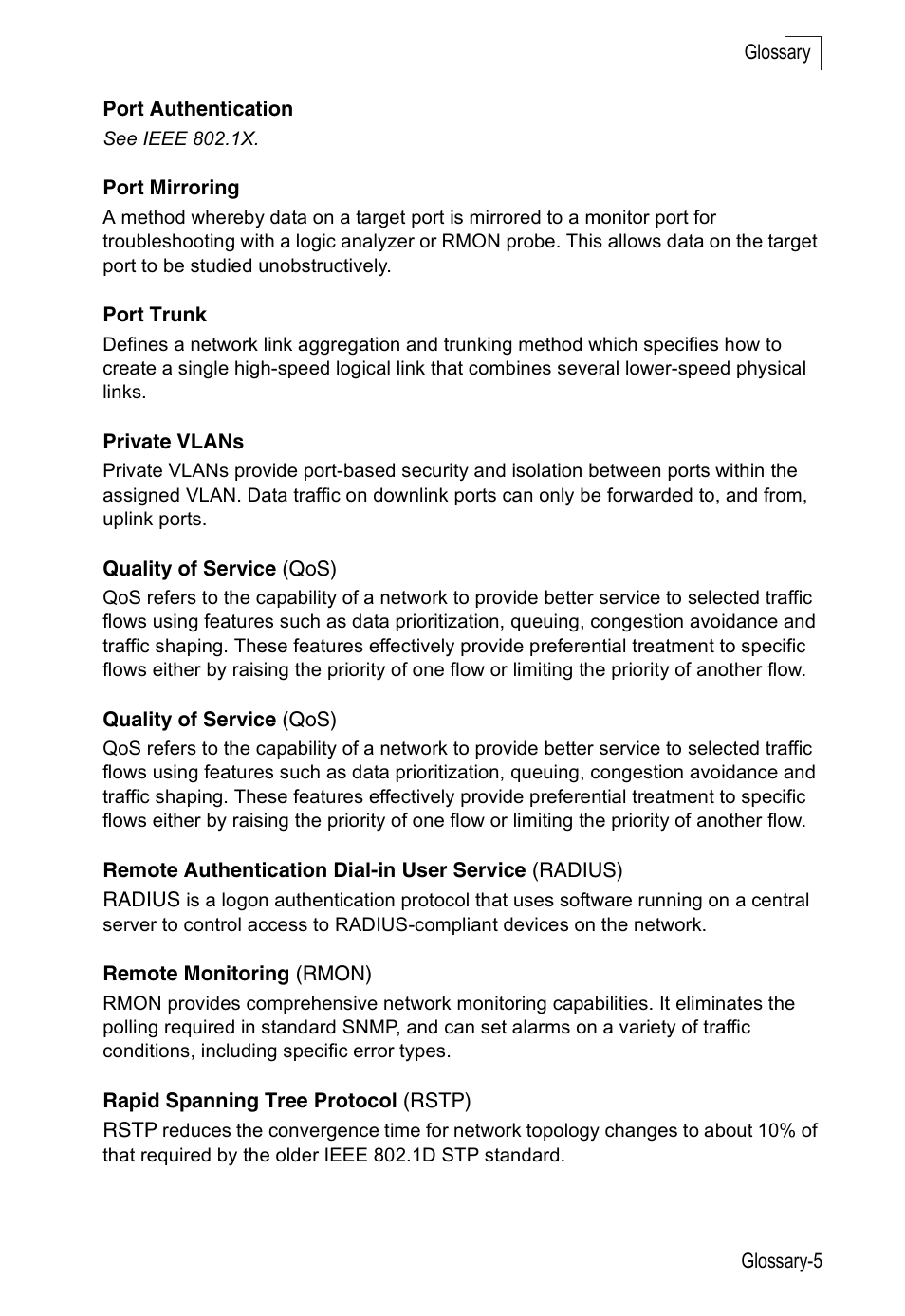 Accton Technology Direk Tronik ES4524D User Manual | Page 579 / 588