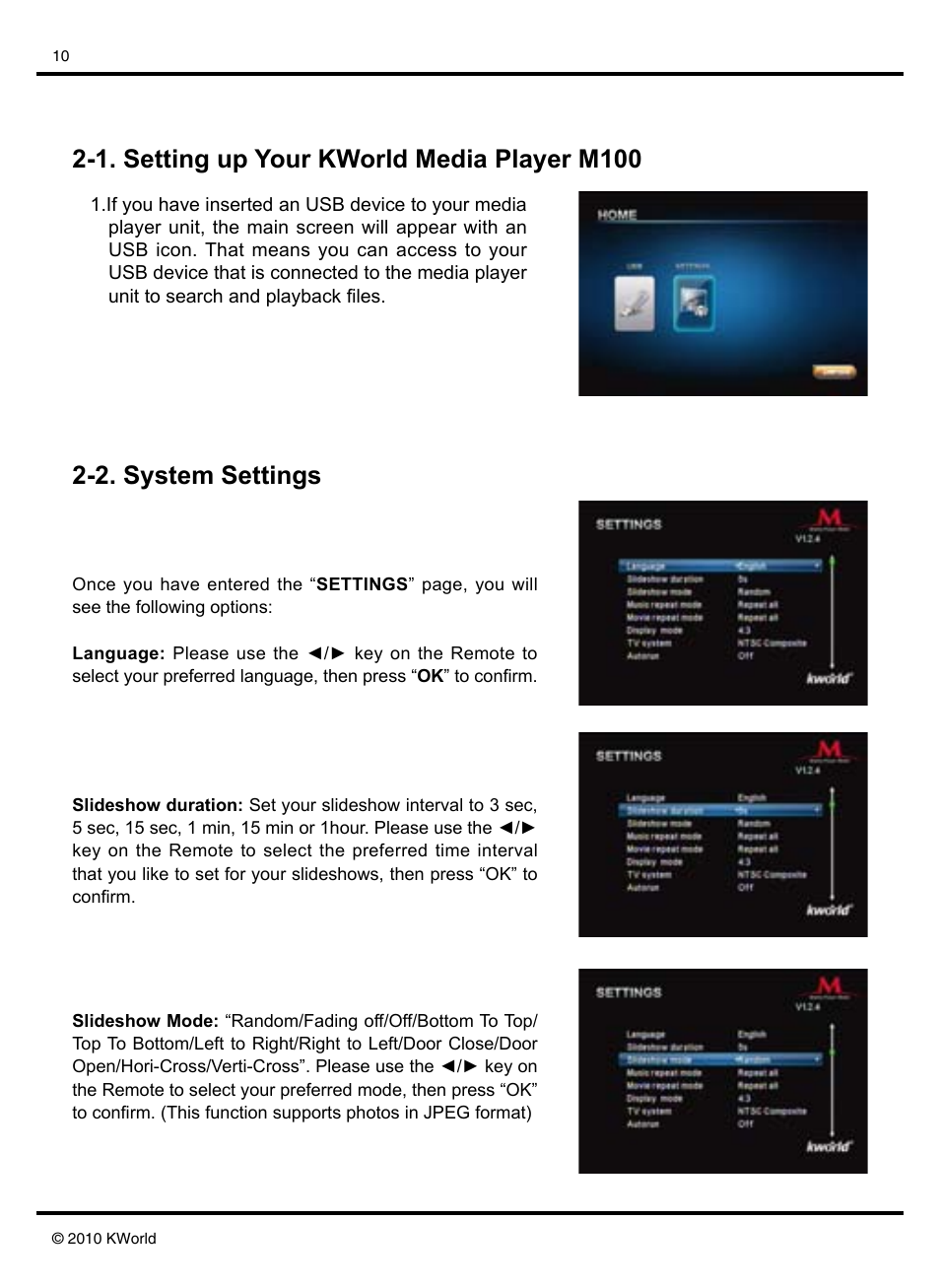 KWorld M100 User Manual | Page 10 / 20