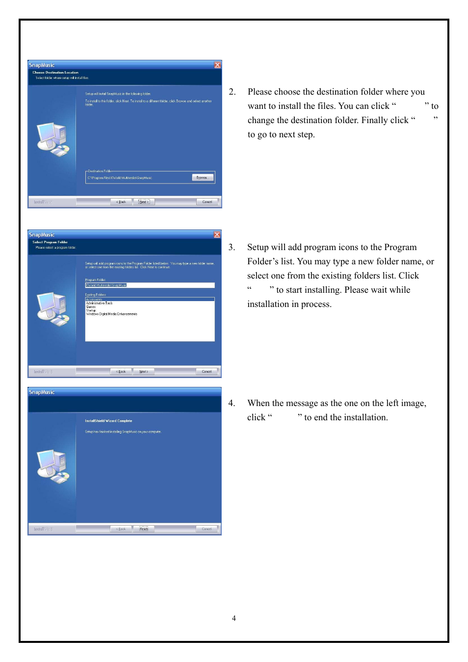 KWorld FM700 User Manual | Page 4 / 6