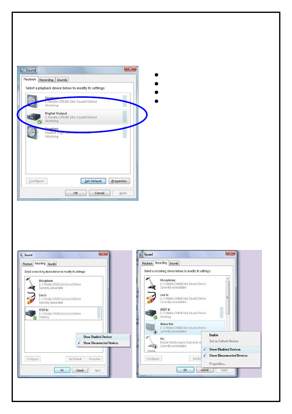 Chapter 5 : faq, 1 : how do i use “s/pdif out” in windows vista | KWorld SnapMusic User Manual | Page 9 / 10