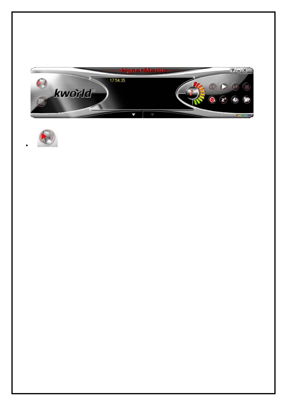 Chapter 1 : hypermedia software functions | KWorld HyperMedia User Manual | Page 2 / 17