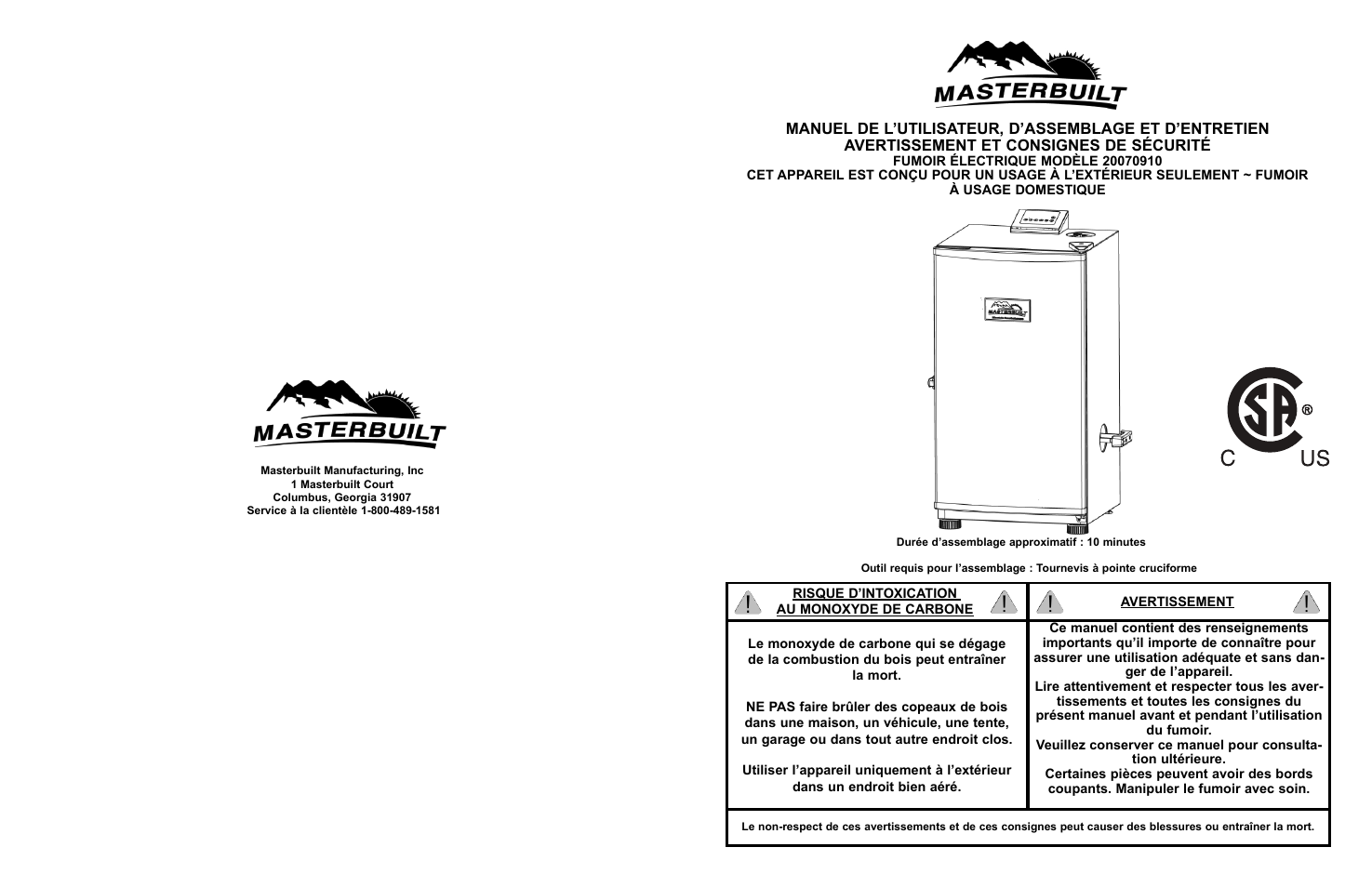 Masterbuilt 30-inch Electric Digital Smokehouse Black w/ Top Control (20070910) USER GUIDE User Manual | Page 17 / 24