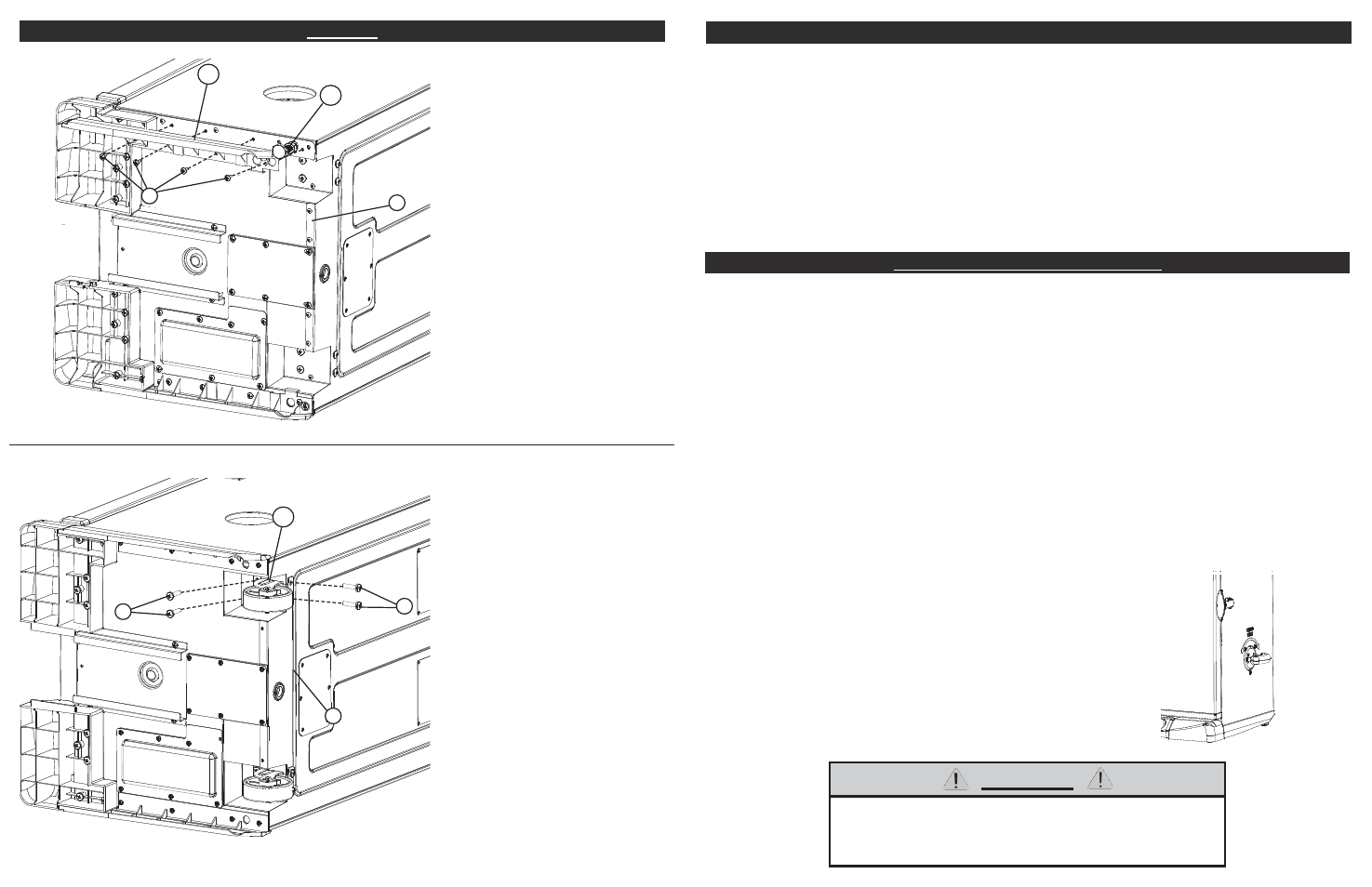 Caution, Armado, How to use wood chip loader | Pre-season instructions | Masterbuilt 30-inch Electric Digital Smokehouse (20070312) USER GUIDE User Manual | Page 13 / 20
