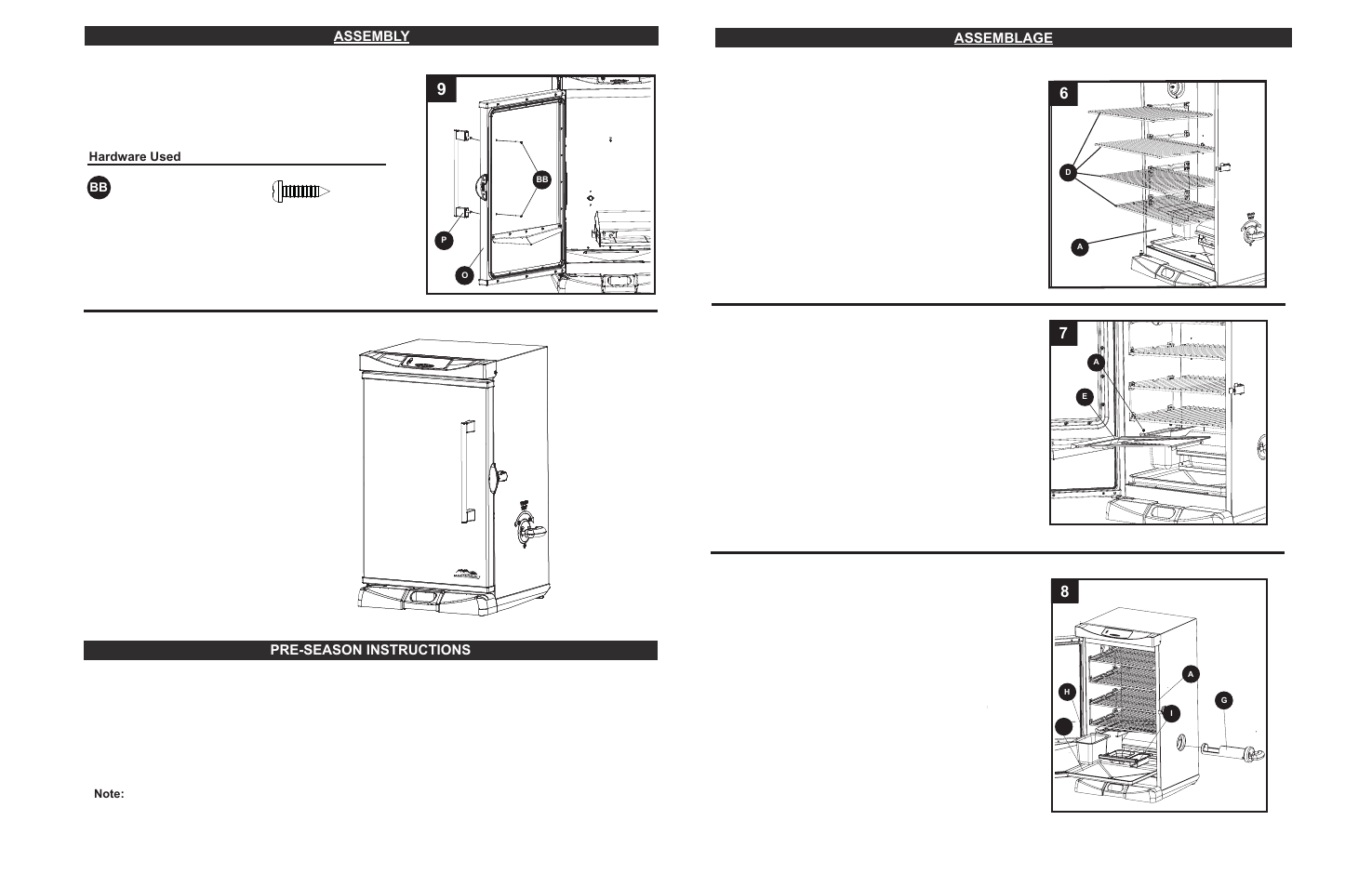 Masterbuilt 30-inch Electric Digital Smokehouse Black (20070213) USER GUIDE User Manual | Page 10 / 28