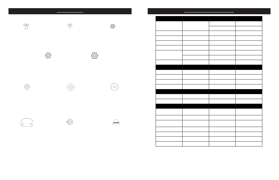 Hardware list approximate grilling times | Masterbuilt 22 1⁄2-inch Kettle Grill (20040311) User Manual | Page 4 / 8