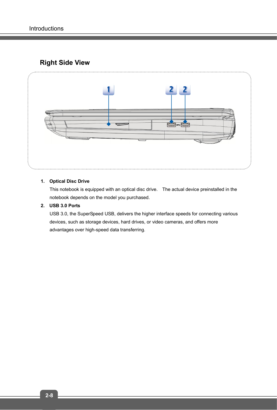 Right side view | MSI GT72 DOMINATOR (GTX 970M) User Manual | Page 18 / 48