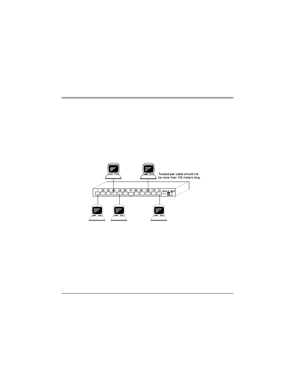 Chapter 3: configuring the network, Stand-alone, Connecting multiple hubs | Accton Technology FAST ETHERHUB-12S User Manual | Page 21 / 52